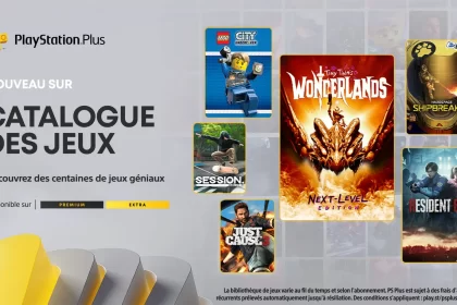 Catalogue des jeux PlayStation Plus janvier 2024